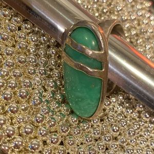 Silpada minty fresh stone ring.